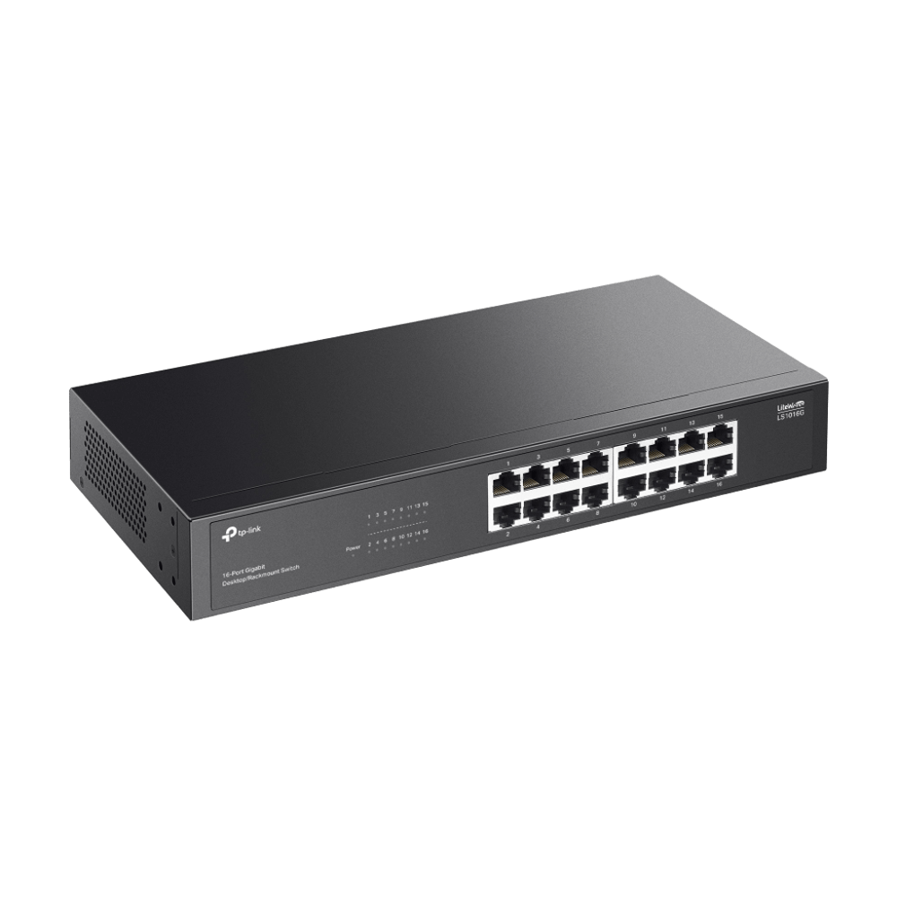 TP-Link LS1016G 16-Port Gigabit Desktop/ Rackmount Switch - Image 3