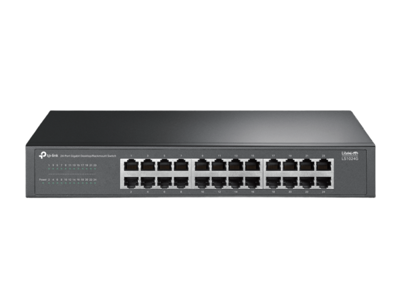 TP-Link LS1024G, 24-Port Gigabit Desktop/ Rackmount Switch - image 2