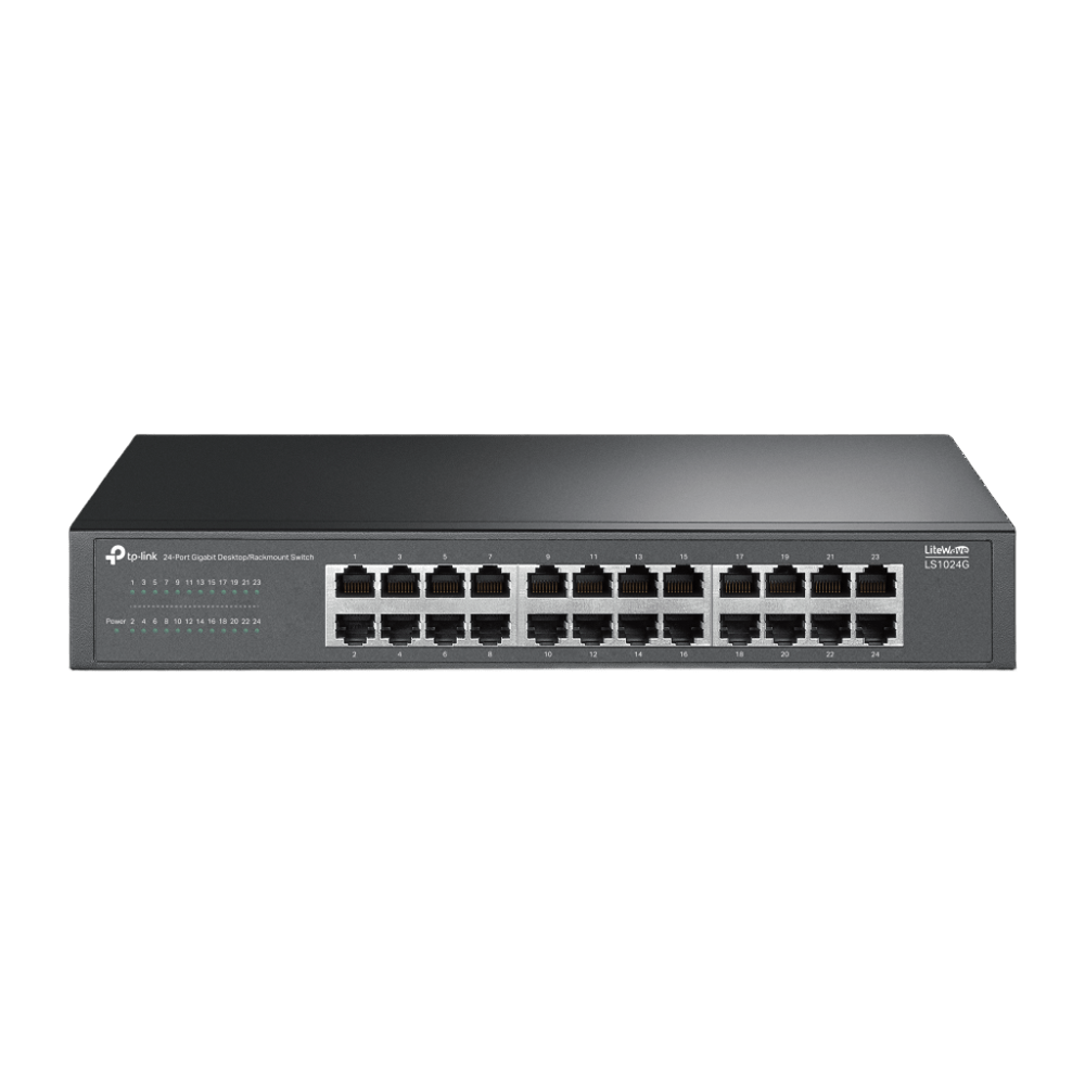 TP-Link LS1024G, 24-Port Gigabit Desktop/ Rackmount Switch - Image 2
