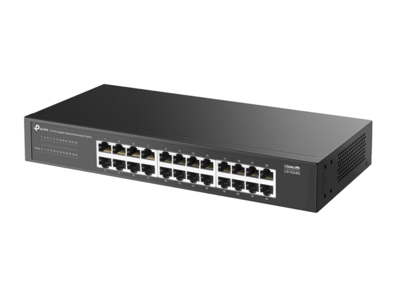 TP-Link LS1024G, 24-Port Gigabit Desktop/ Rackmount Switch - image 4