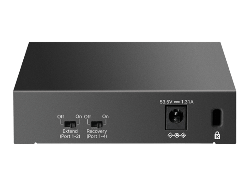 TP-Link LS105GP 5-Port Gigabit Desktop Switch with 4-Port PoE+ - image 3