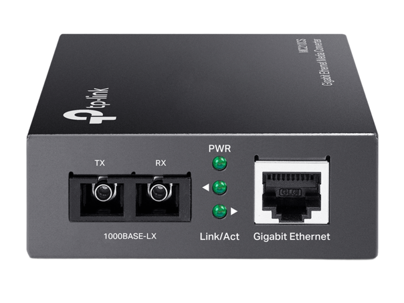 TP-Link MC210CS Gigabit Single-Mode Media Converter