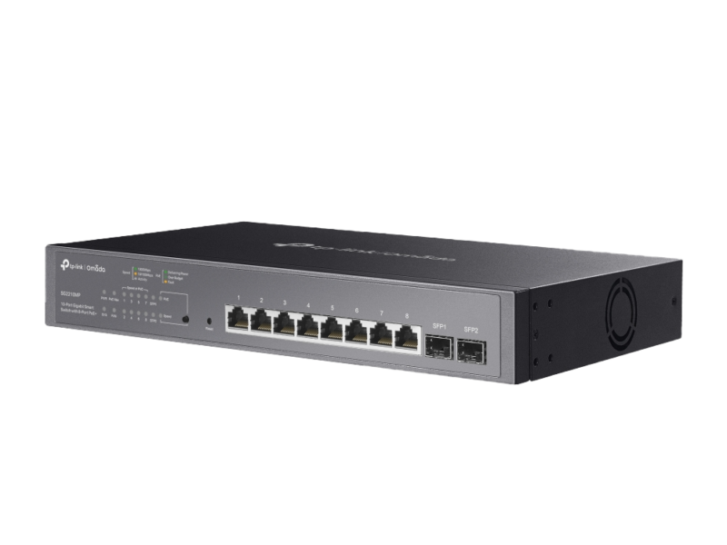 TP-Link SG2210MP Omada 10-Port Gigabit Smart Switch with 8-Port PoE+ - image 3