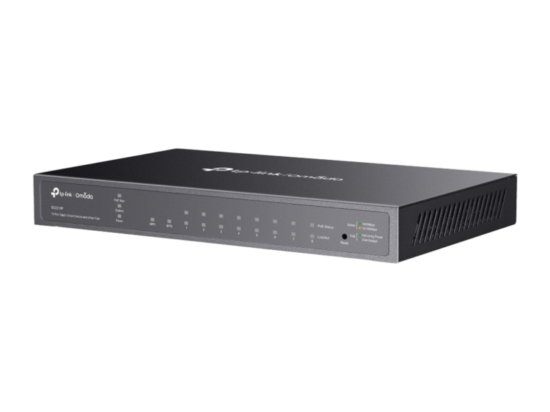 TP-Link SG2210P Omada 10-Port Gigabit Smart Switch with 8-Port PoE+ - image 3