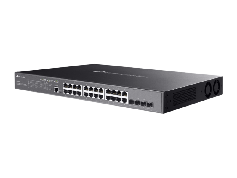 TP-Link SG3428XMP Omada 24-Port Gigabit and 4-Port 10GE SFP+ L2+ Managed Switch with 24-Port PoE+ - image 3