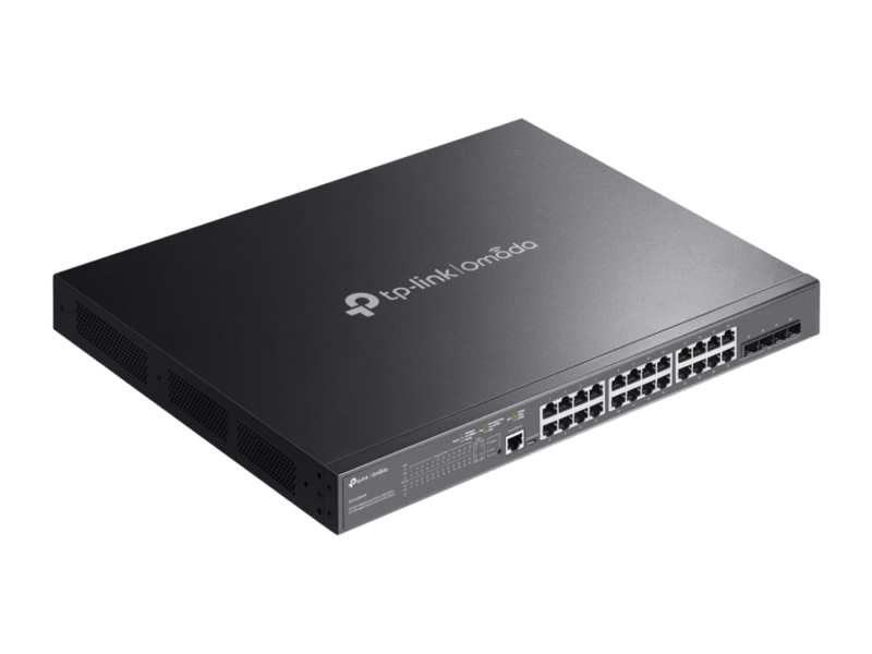 TP-Link SG3428XMP Omada 24-Port Gigabit and 4-Port 10GE SFP+ L2+ Managed Switch with 24-Port PoE+ - image 2
