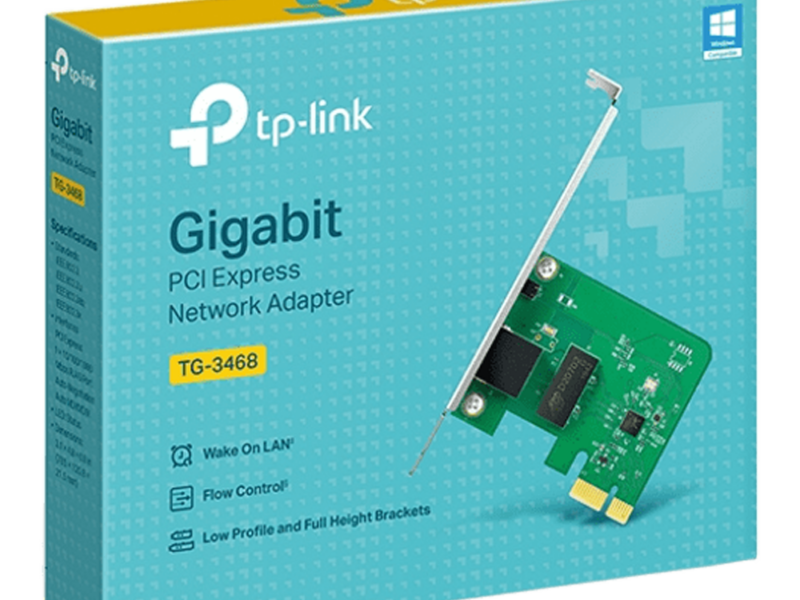 TP-Link TG-3468 PCI Express Network Adapter (1000Mbps)