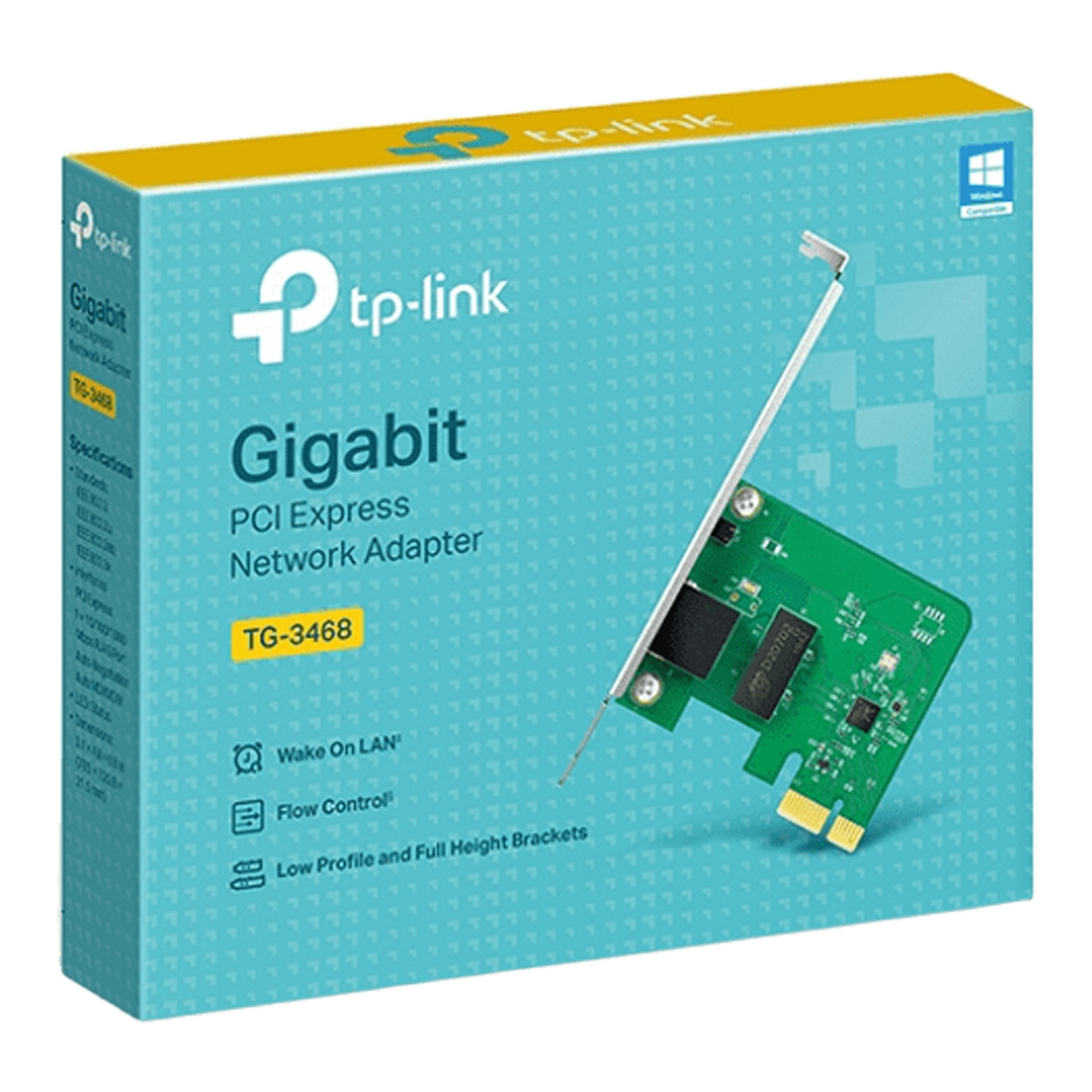 TP-Link TG-3468 PCI Express Network Adapter (1000Mbps)