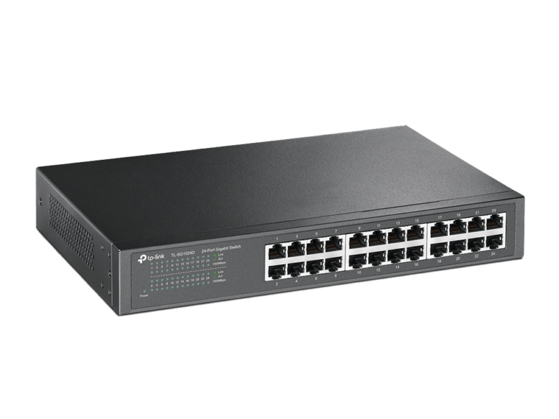 TP-Link TL-SG1024D 24-Port Gigabit Desktop/ Rackmount Switch - image 3