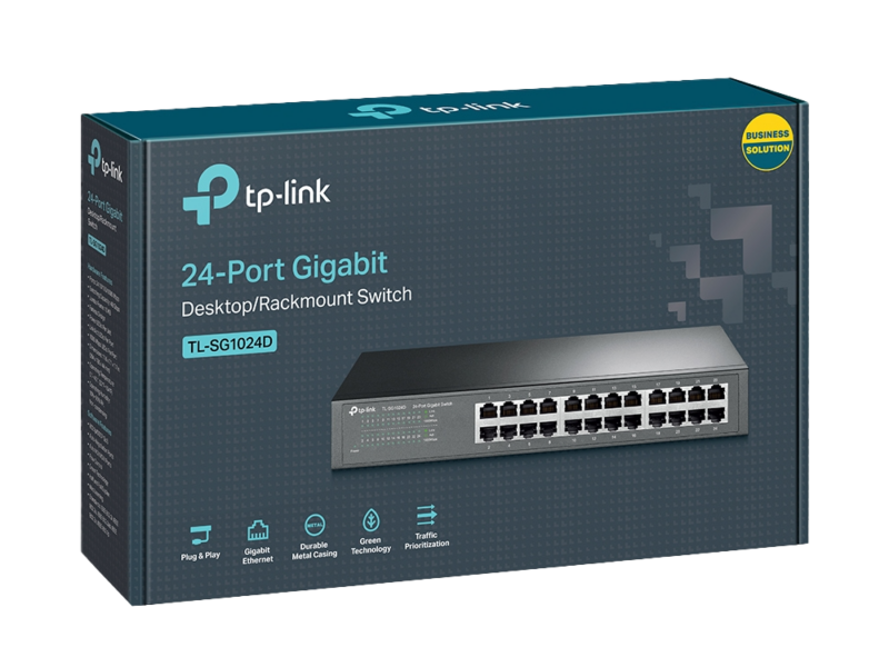 TP-Link TL-SG1024D 24-Port Gigabit Desktop/ Rackmount Switch