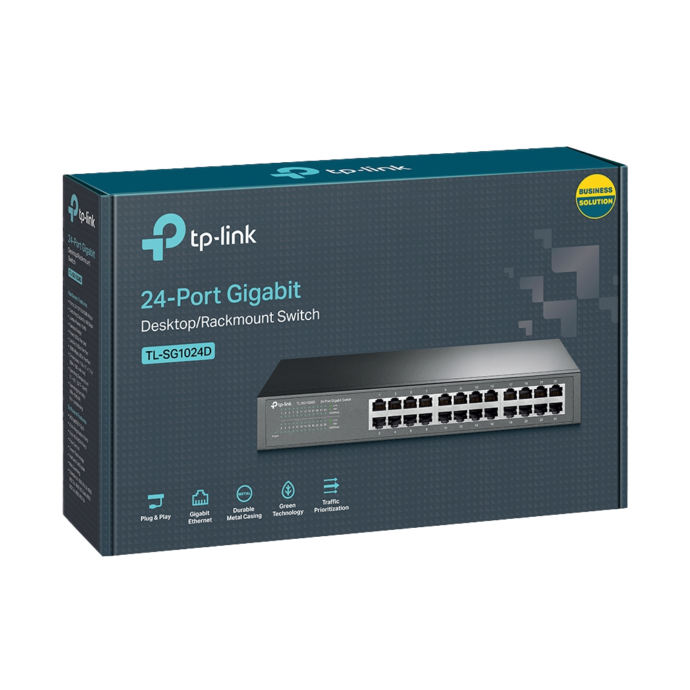 TP-Link TL-SG1024D 24-Port Gigabit Desktop/ Rackmount Switch