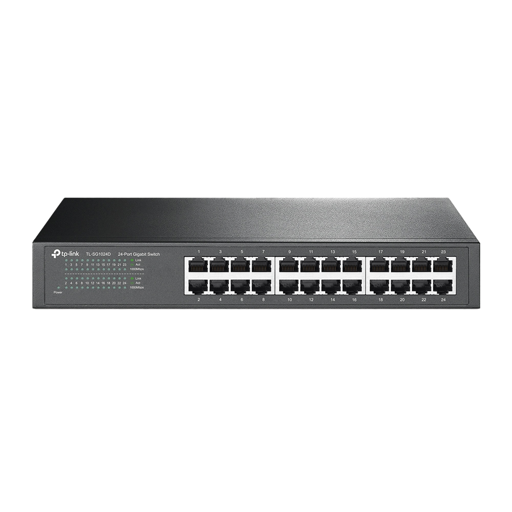 TP-Link TL-SG1024D 24-Port Gigabit Desktop/ Rackmount Switch - Image 4