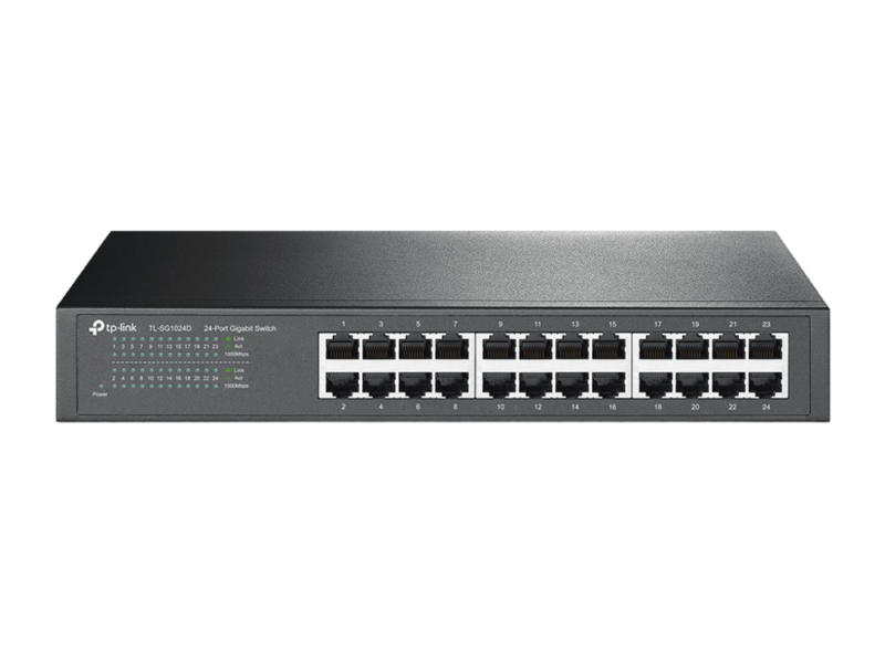 TP-Link TL-SG1024D 24-Port Gigabit Desktop/ Rackmount Switch - image 5