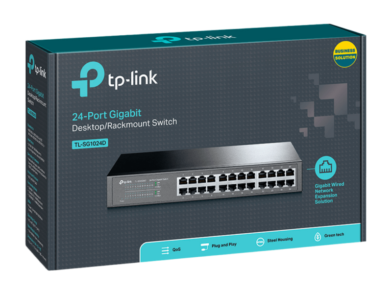 TP-Link TL-SG1024D 24-Port Gigabit Desktop/ Rackmount Switch - image 1
