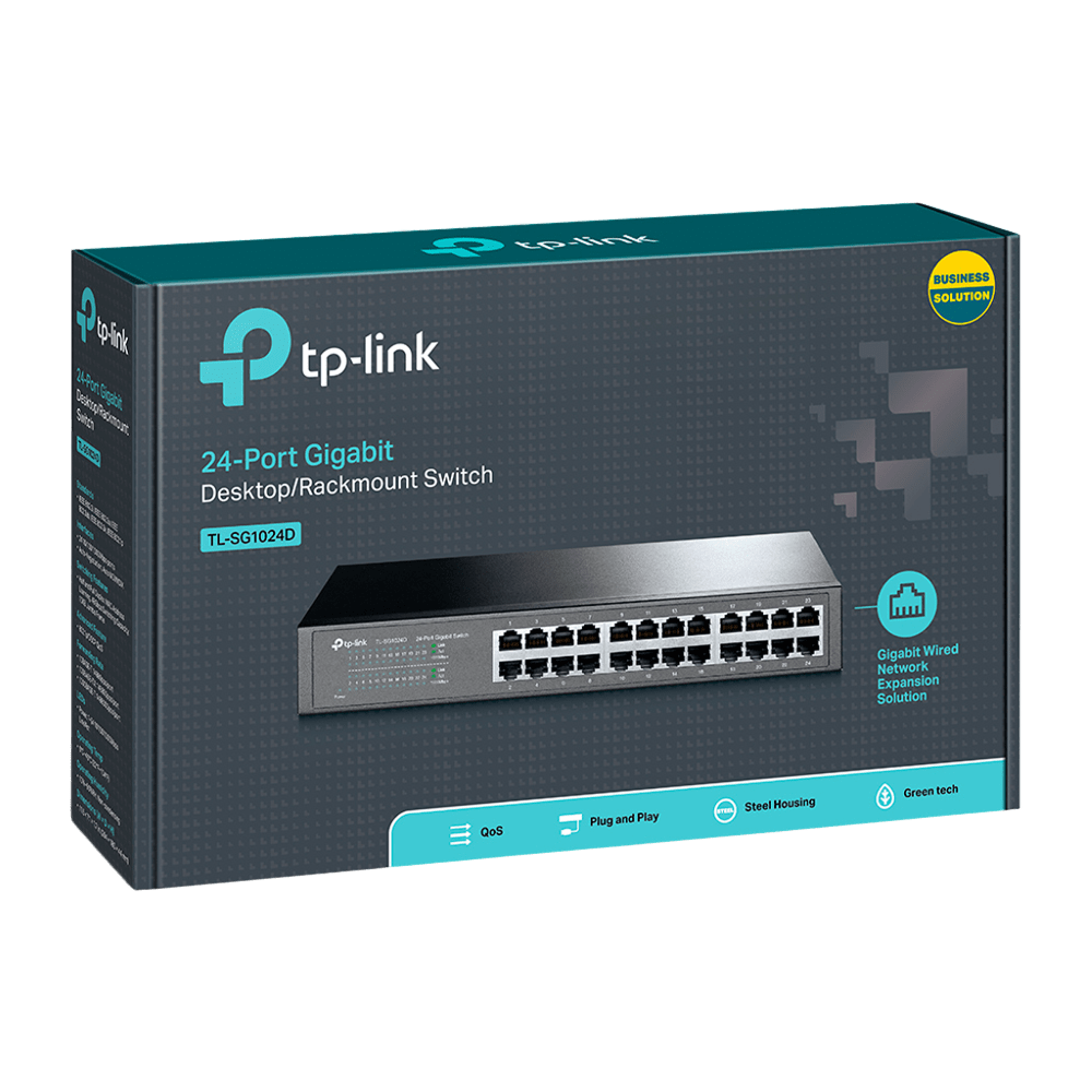TP-Link TL-SG1024D 24-Port Gigabit Desktop/ Rackmount Switch