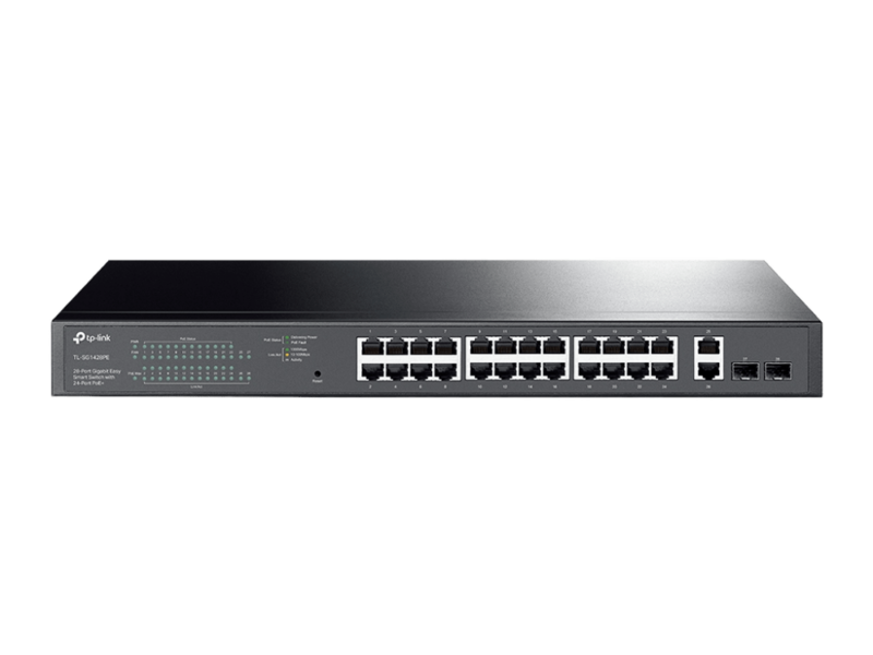 TP-Link TL-SG1428PE 28-Port Gigabit Easy Smart Switch with 24-Port PoE+