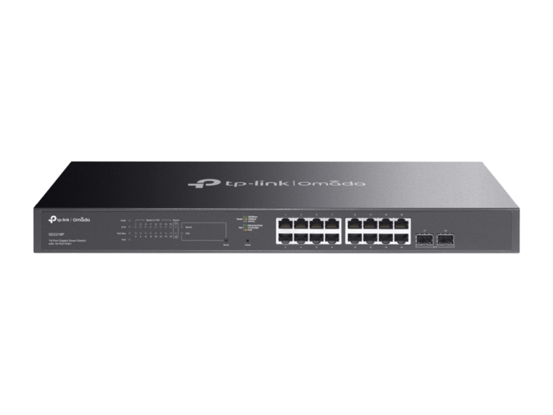 TP-Link SG2218P Omada 18-Port Gigabit Smart Switch with 16-Port PoE+ - image 1