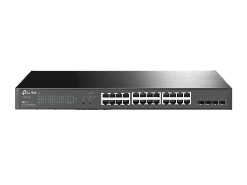 TP-Link TL-SG2428P Omada JetStream 28-Port Gigabit Smart Switch with 24-Port PoE+