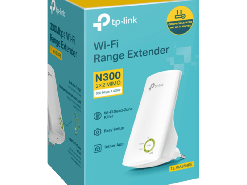 TP-Link TL-WA854RE Wi-Fi Range Extender (300Mbps)