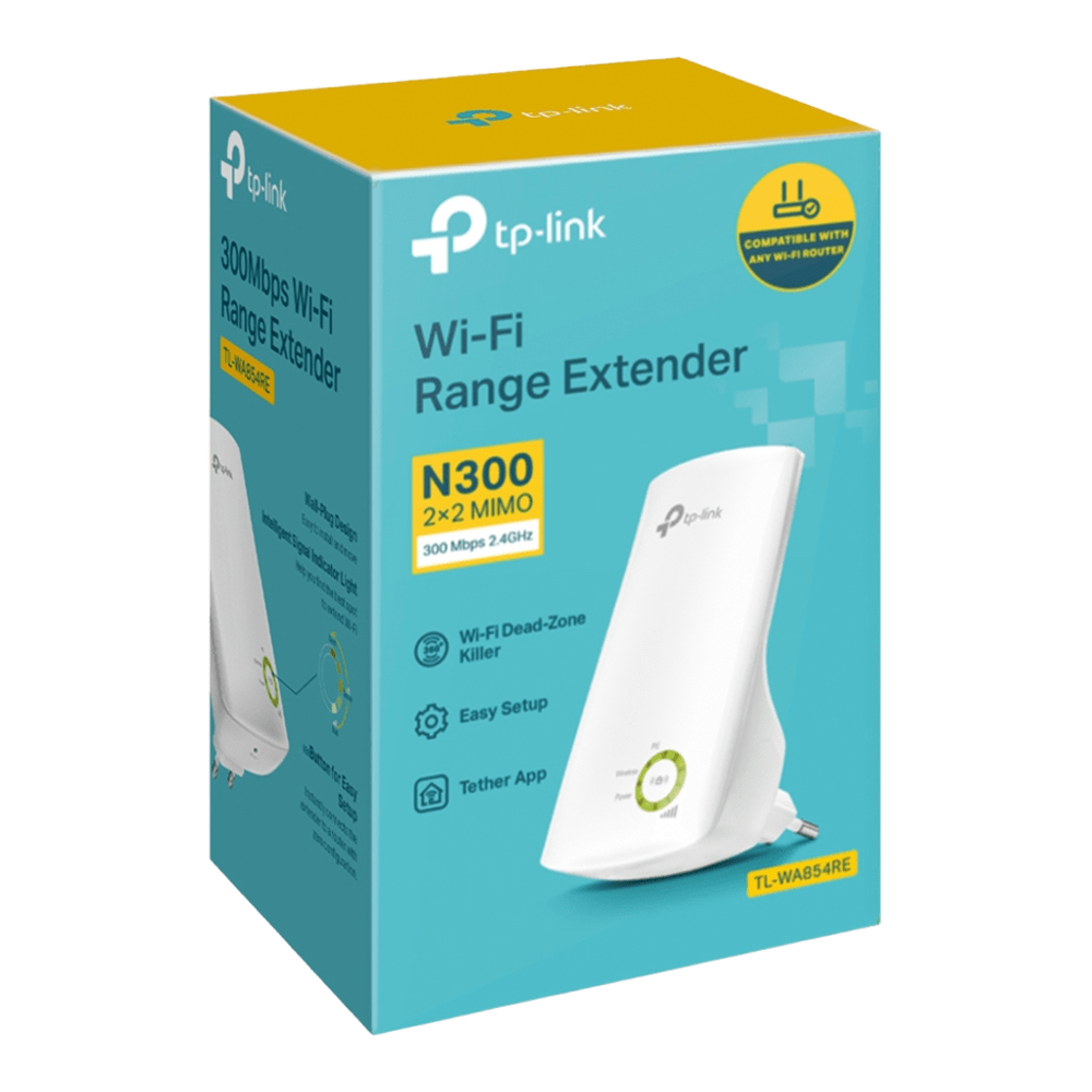 TP-Link TL-WA854RE Wi-Fi Range Extender (300Mbps)