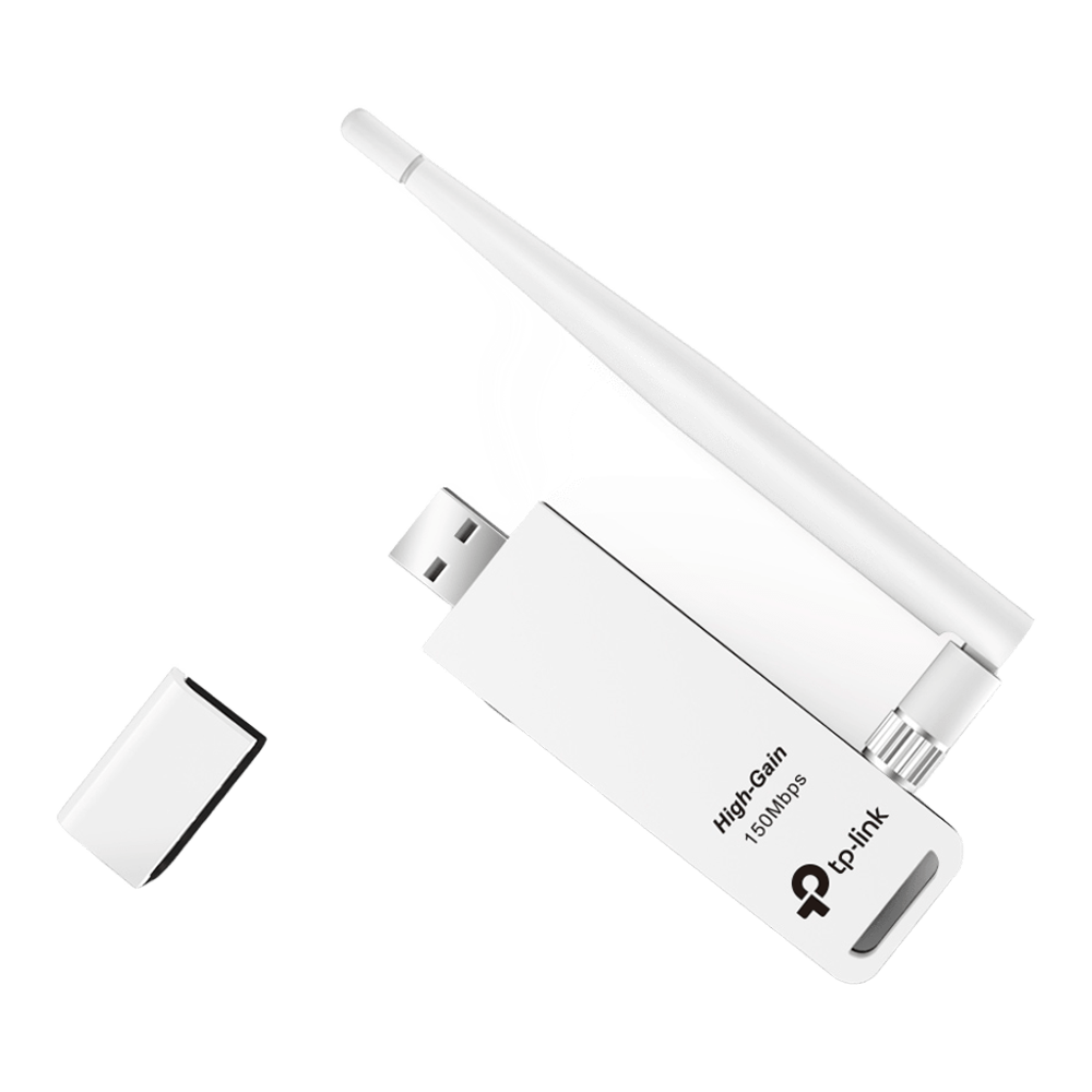 TP-Link TL-WN722N High Gain Wireless USB Adapter (150Mbps) - Image 2