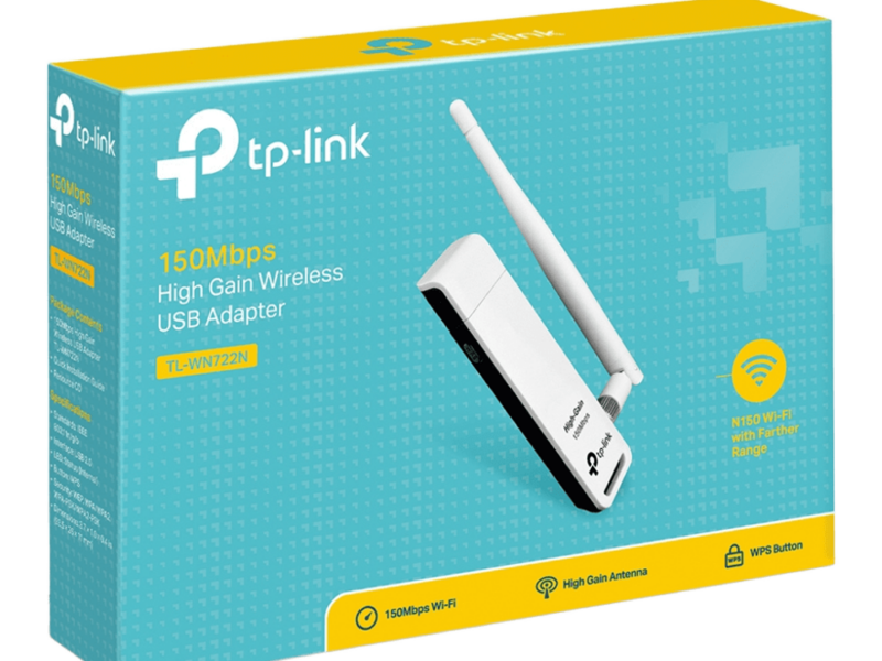 TP-Link TL-WN722N High Gain Wireless USB Adapter (150Mbps)