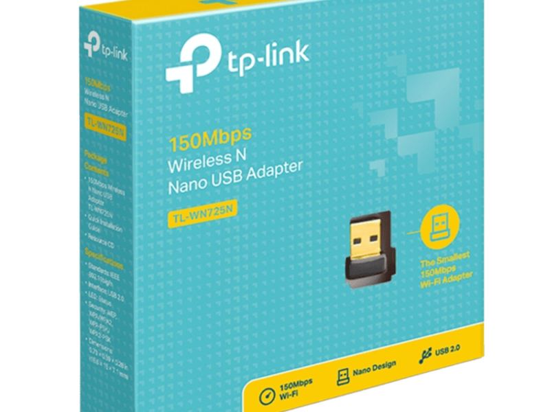 TP-Link TL-WN725N Wireless N Nano USB Adapter (150Mbps)