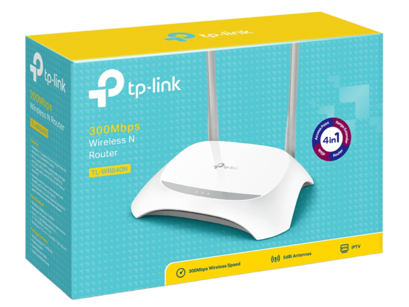 TP-Link TL-WR804N Wireless N Router (300Mbps)