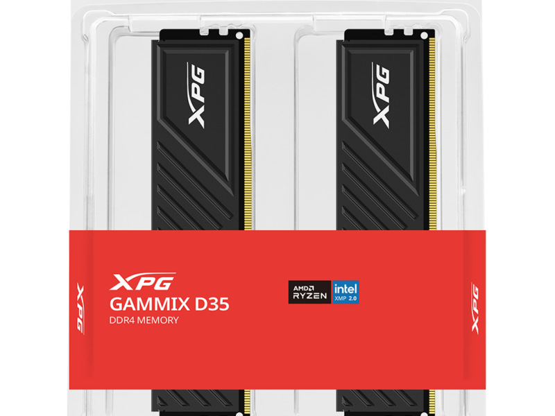 2×16 GB DDR4 XPG D35 3200MHz Gaming RAM (Black)