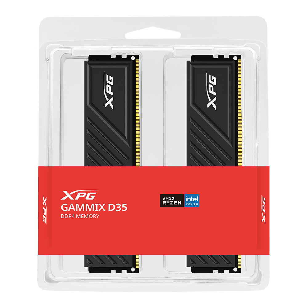 2x16 GB DDR4 XPG D35 3200MHz Gaming RAM (Black)