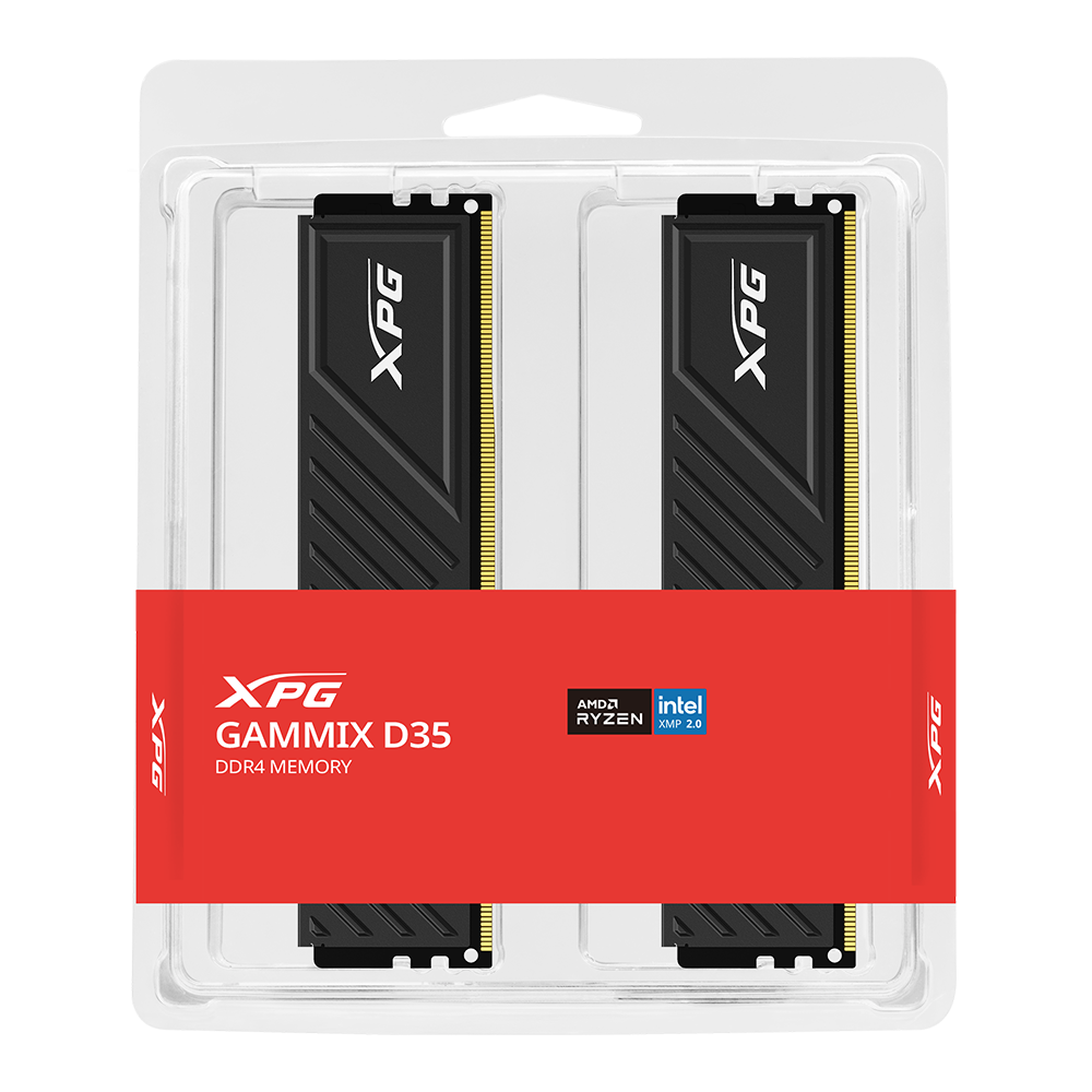2x16 GB DDR4 XPG D35 3200MHz Gaming RAM (Black)