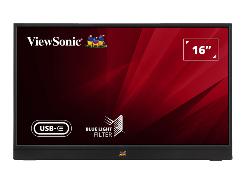 16″ ViewSonic VA1655-3 USB-C Lightweight Portable Monitor