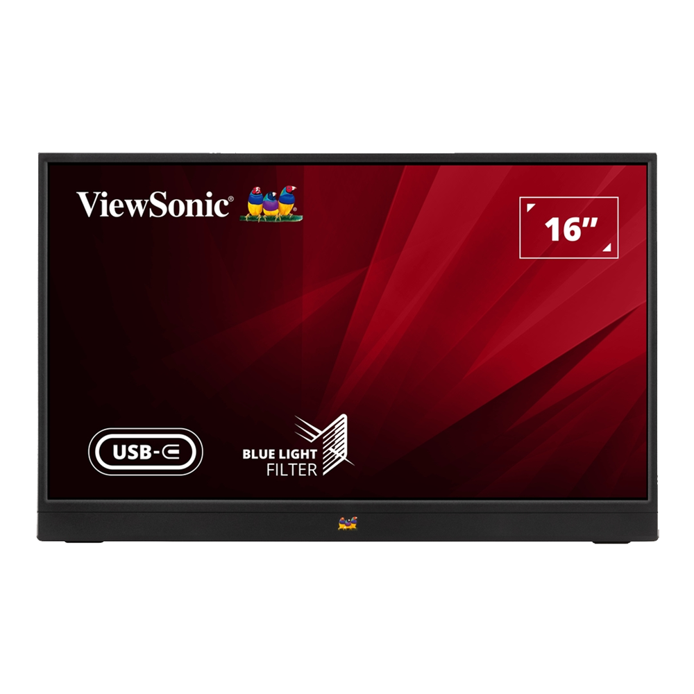 16" ViewSonic VA1655-3 USB-C Lightweight Portable Monitor