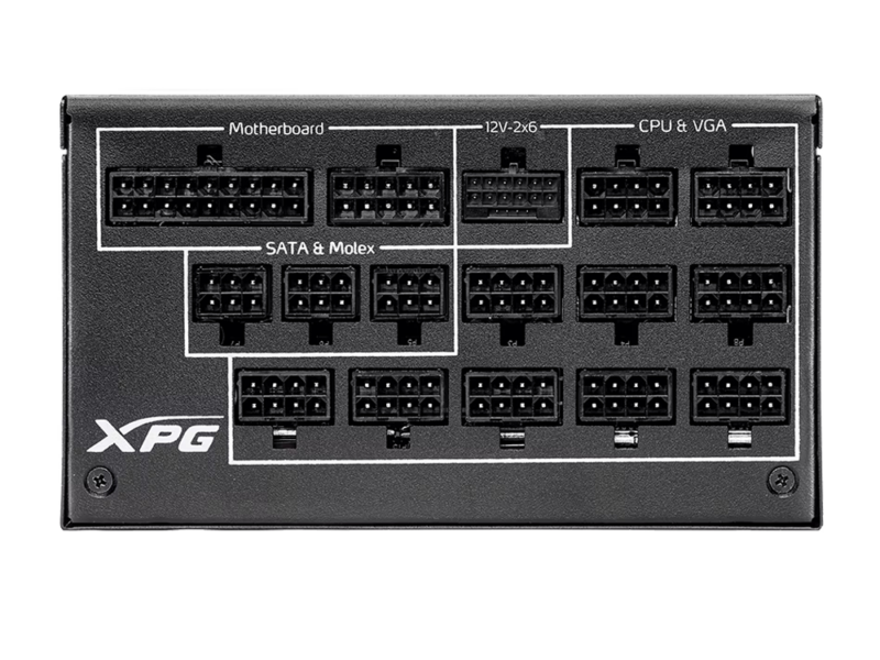 1300w XPG CYBERCORE II Modular Power Supply 80+ (Platinum) - image 2