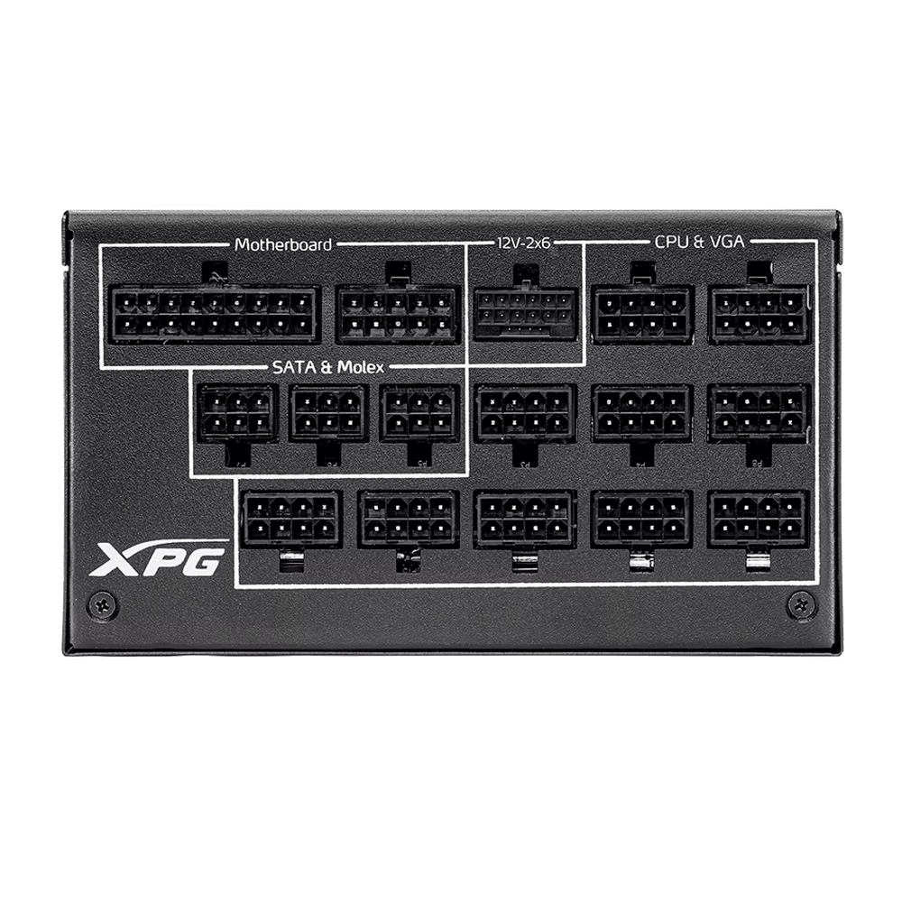 1300w XPG CYBERCORE II Modular Power Supply 80+ (Platinum) - Image 2