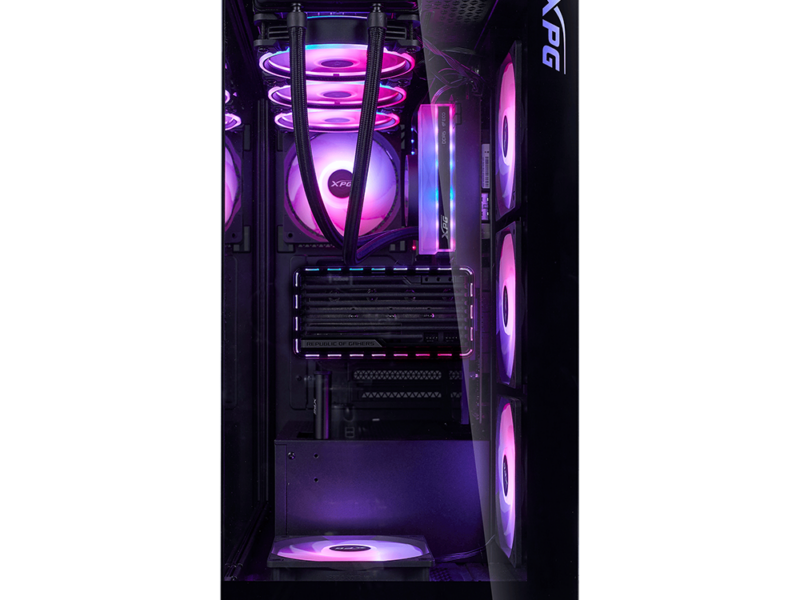 XPG INVADER X BTF Mid-Tower Chassis (Black / White) - image 7