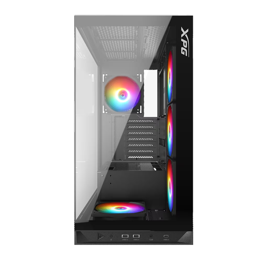 XPG INVADER X Mid-Tower Chassis (Black) - Image 2