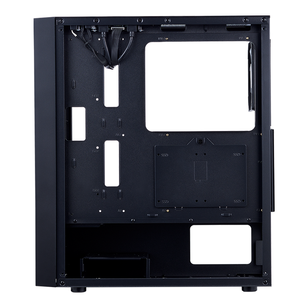 XPG LANDER 500 Mid-Tower Chassis (Black) - Image 4