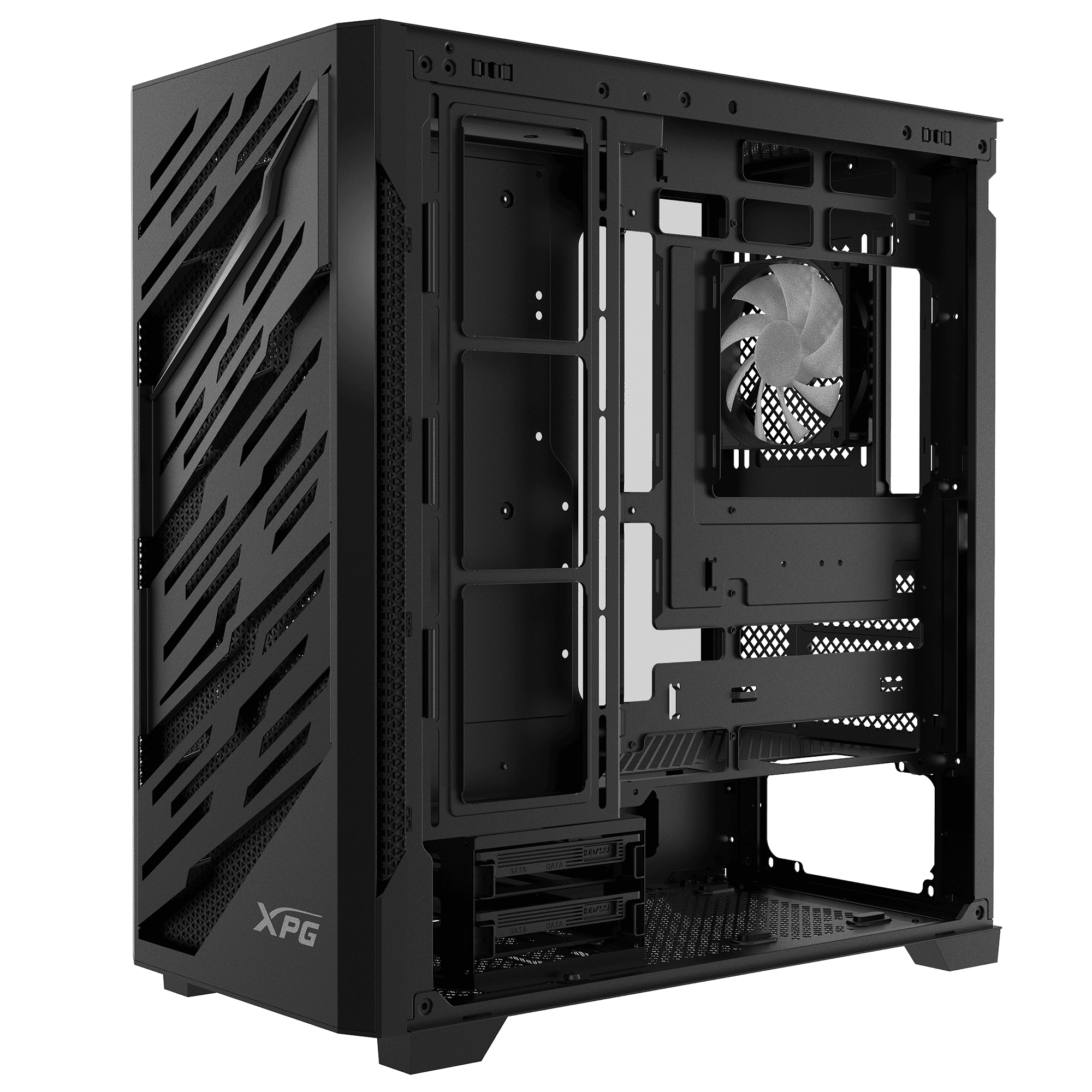 XPG STARKER AIR BTF Mid-Tower Chassis (Black) - Image 13