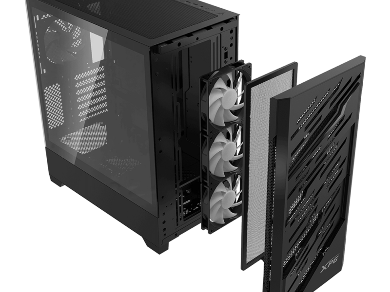 XPG STARKER AIR BTF Mid-Tower Chassis (Black) - image 4