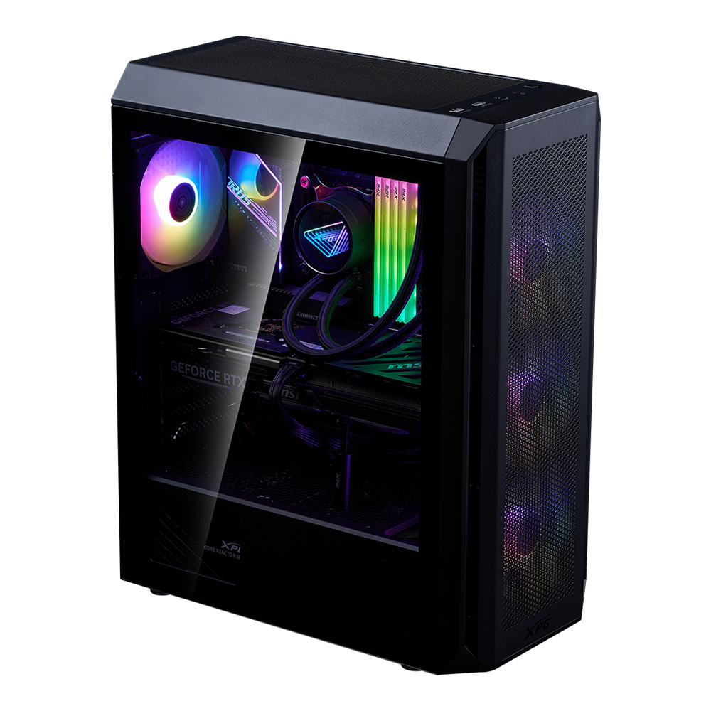 XPG VALOR Air Plus Compact Mid-Tower Chassis (Black) - Image 11