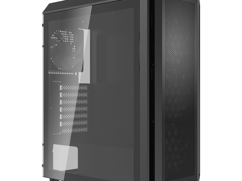 XPG VALOR Air Plus Compact Mid-Tower Chassis (Black) - image 3