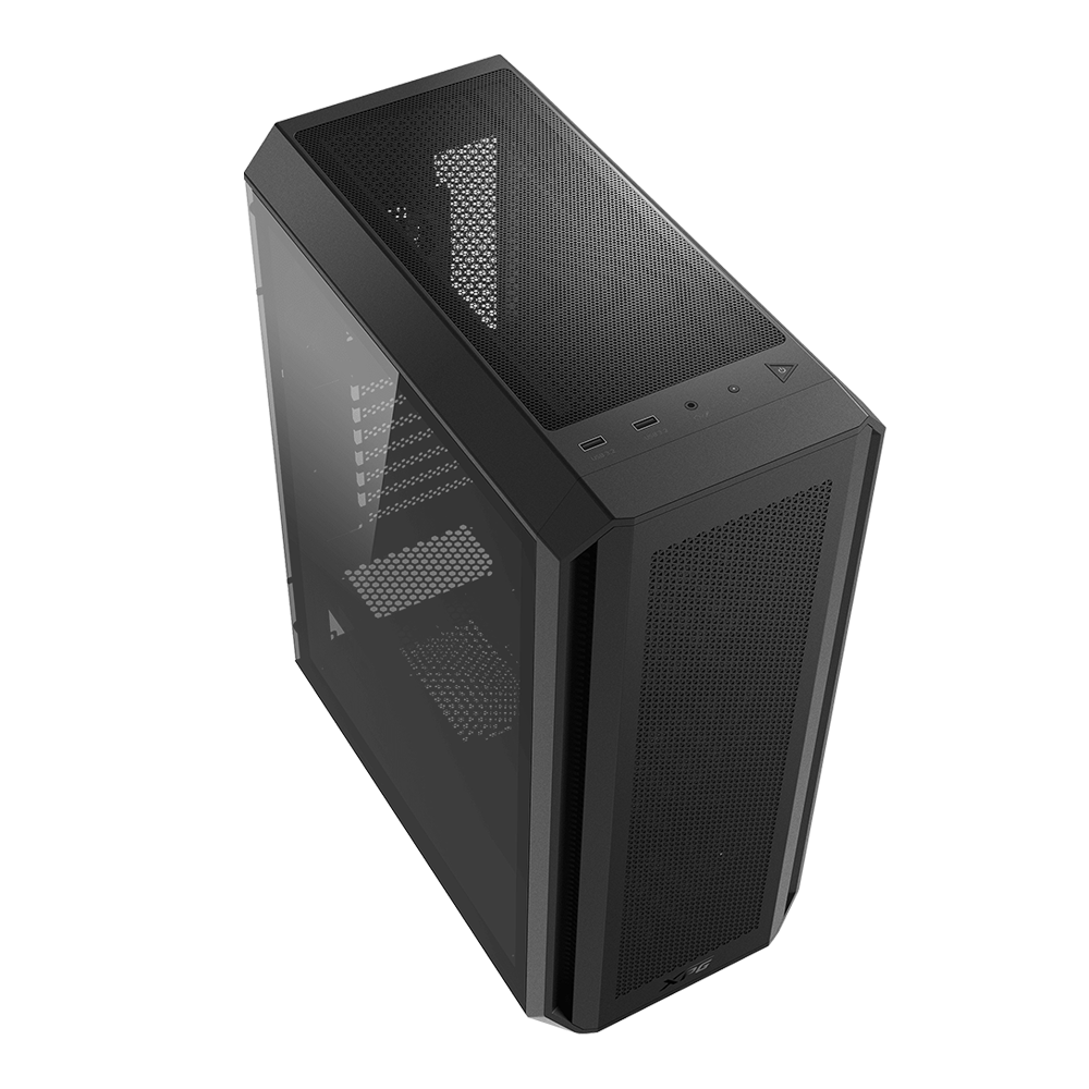 XPG VALOR Air Plus Compact Mid-Tower Chassis (Black) - Image 5
