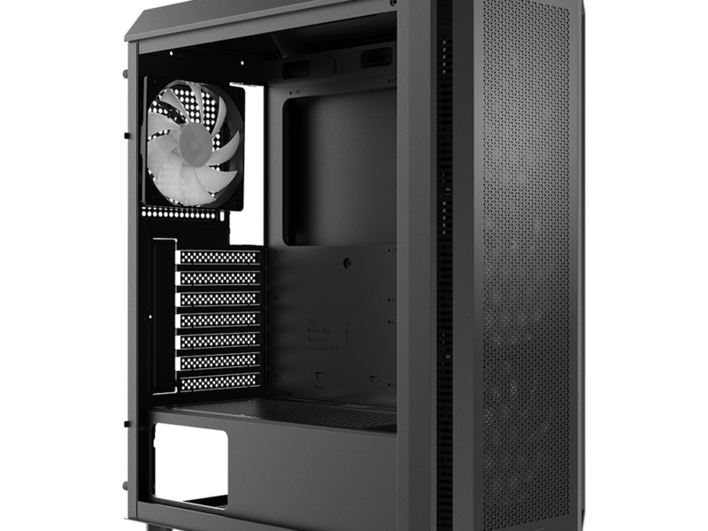 XPG VALOR Air Plus Compact Mid-Tower Chassis (Black) - image 8