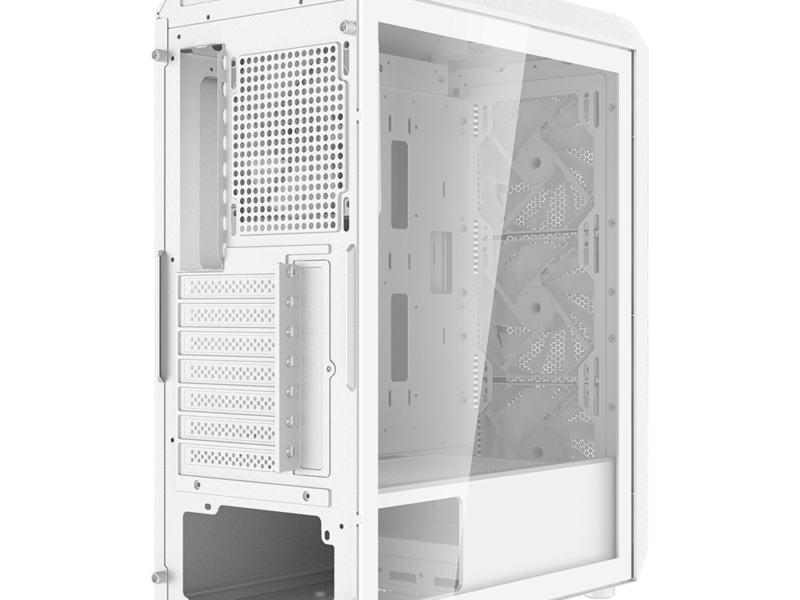 XPG VALOR Air Plus Compact Mid-Tower Chassis (White) - image 4