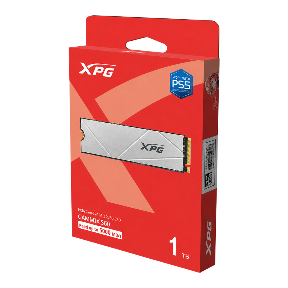 XPG S60 1TB GAMMIX S60 PCIe Gen4 x4 M.2 2280 SSD